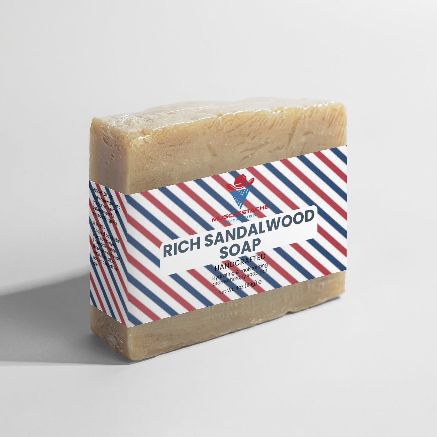 Rich Sandalwood Soap - Musclestache Nutrition