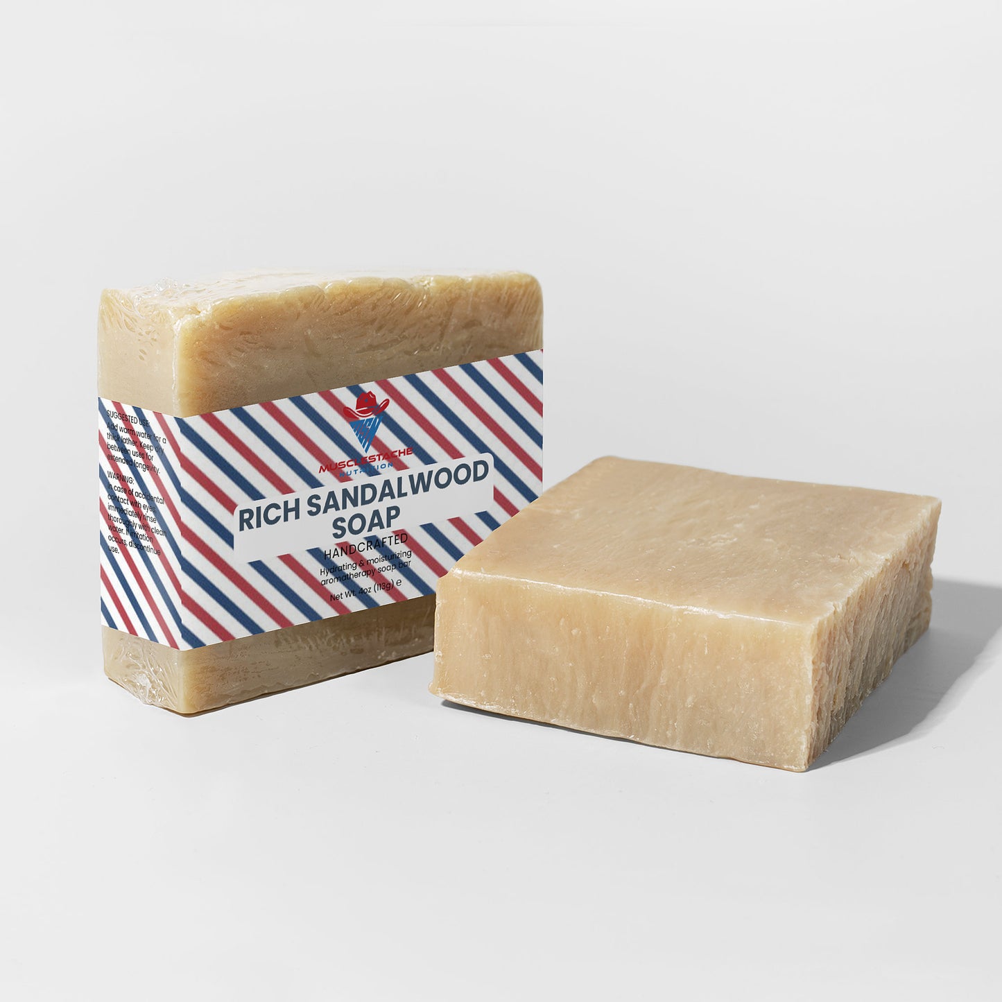 Rich Sandalwood Soap - Musclestache Nutrition