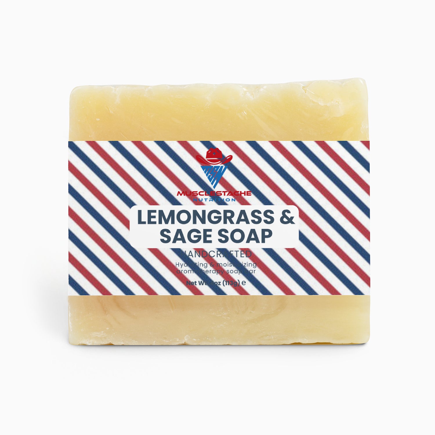 Lemongrass & Sage Soap - Musclestache Nutrition