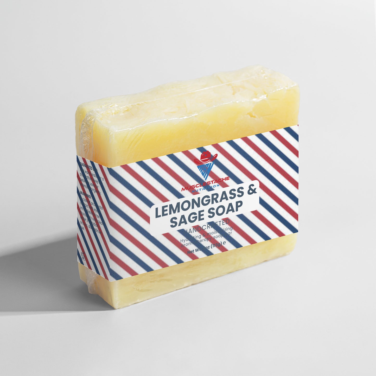 Lemongrass & Sage Soap - Musclestache Nutrition