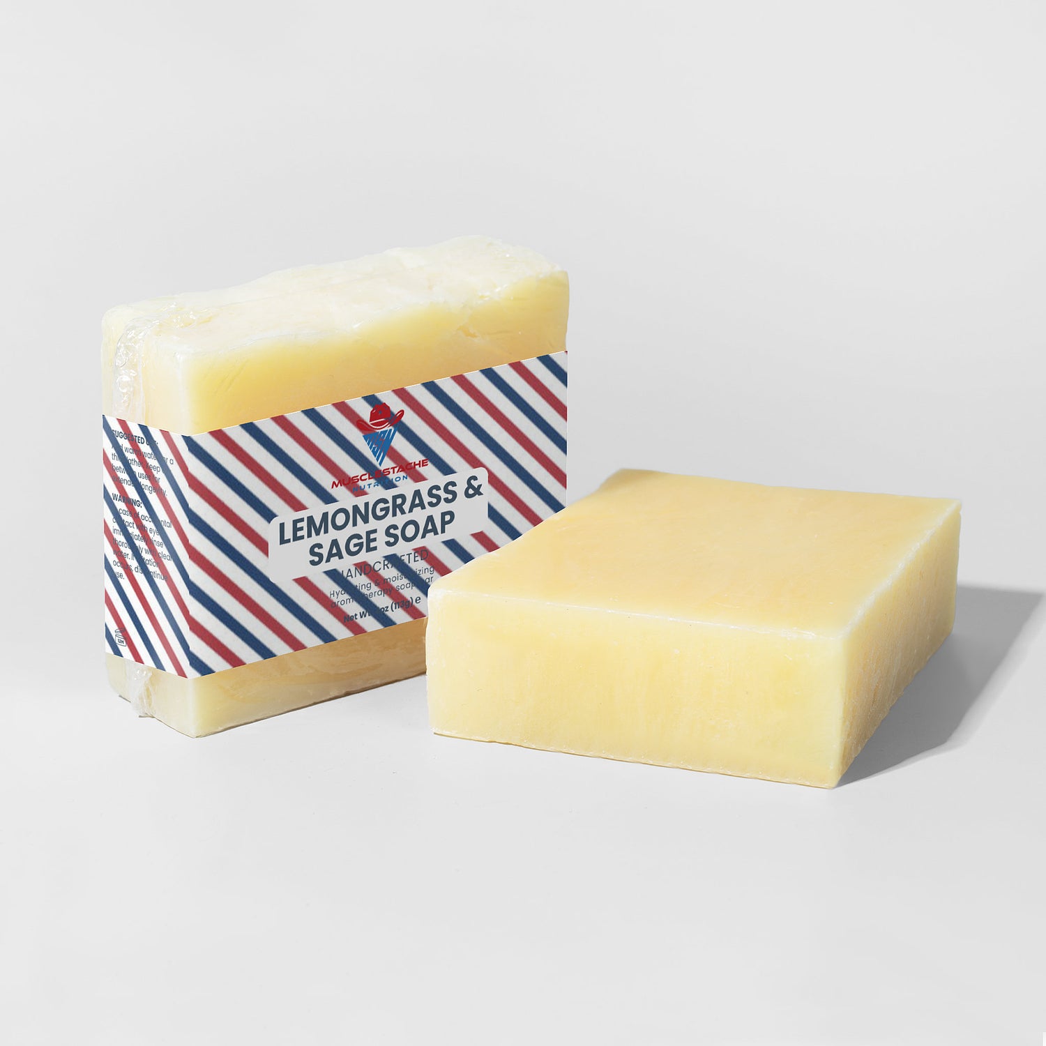 Lemongrass & Sage Soap - Musclestache Nutrition