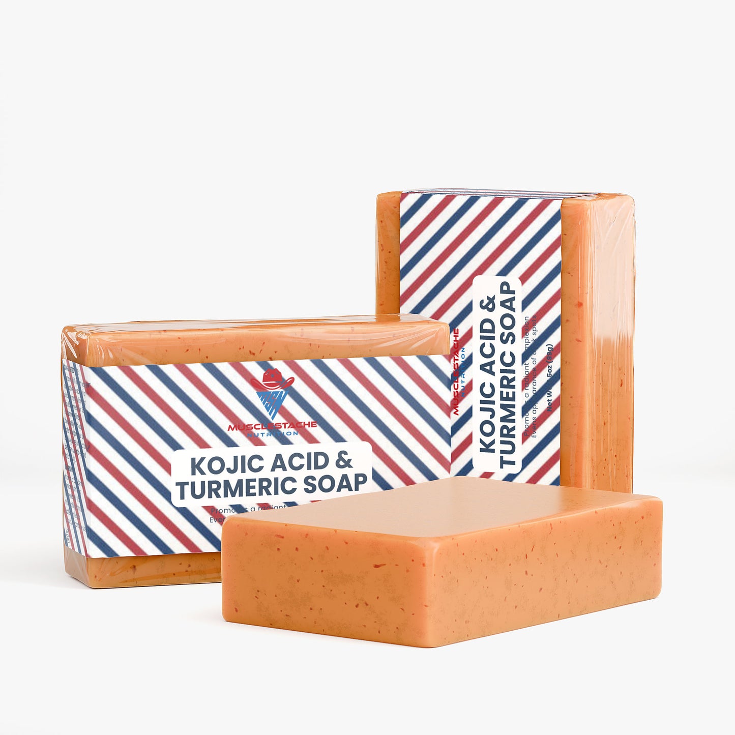 Kojic Acid & Turmeric Soap - Musclestache Nutrition