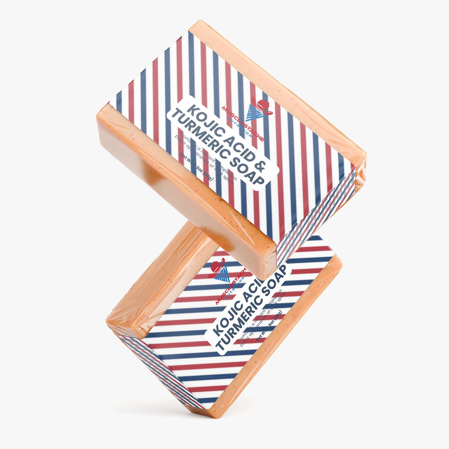 Kojic Acid & Turmeric Soap - Musclestache Nutrition