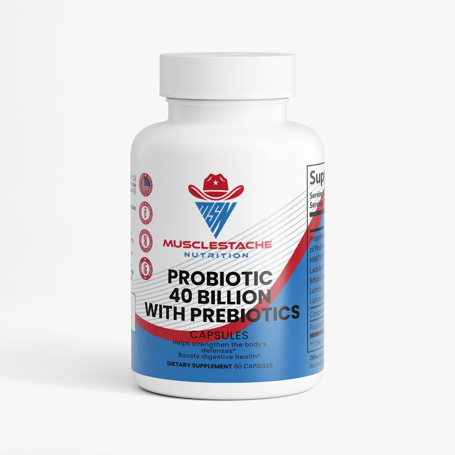Probiotic 40 Billion with Prebiotics