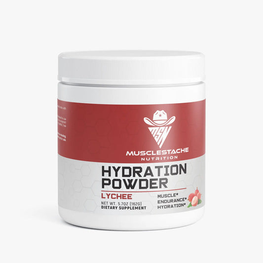 Hydration Powder (Lychee) Musclestache Nutrition