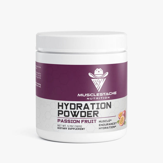 Hydration Powder (Passion Fruit) Musclestache Nutrition