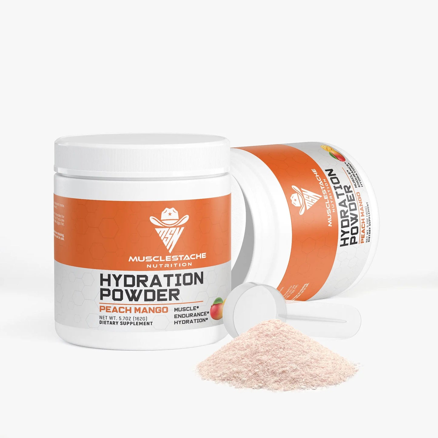 Hydration Powder (Peach Mango) Musclestache Nutrition