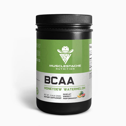 BCAA Amino Energy Powder (Honeydew Watermelon) Musclestache Nutrition