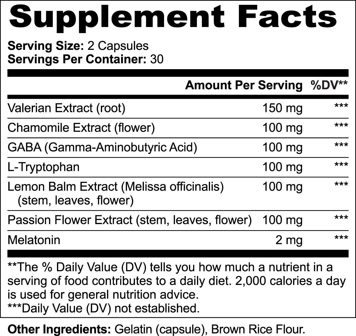 Sleep Formula - Musclestache Nutrition