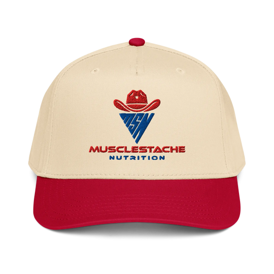 MSN 5 panel cap - Musclestache Nutrition