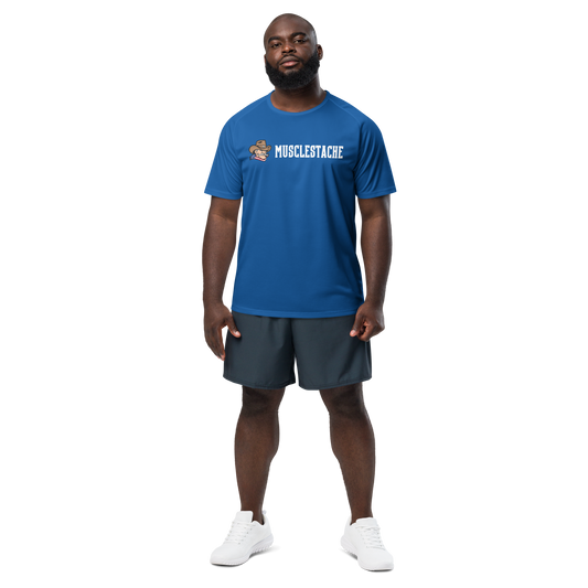 Musclestache Nutrition OG Fitted Performance Shirt - Musclestache Nutrition