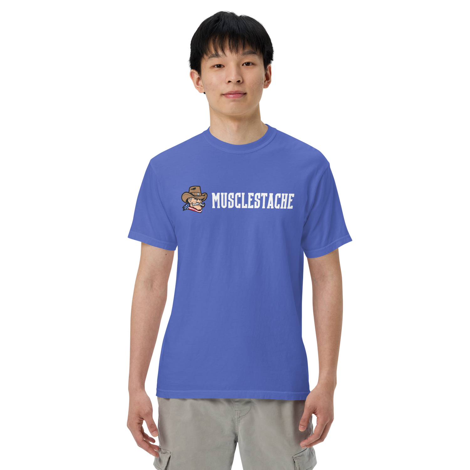 Musclestache Nutrition OG Heavyweight Shirt - Musclestache Nutrition