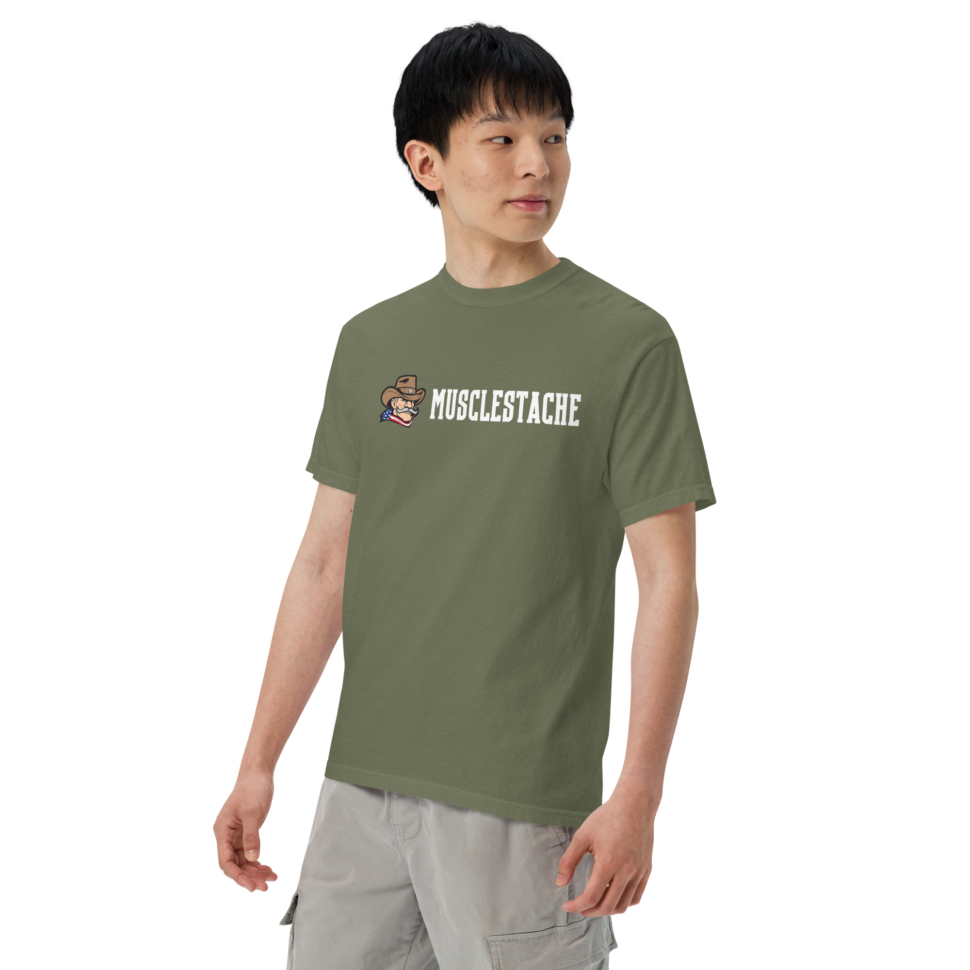 Musclestache Nutrition OG Heavyweight Shirt - Musclestache Nutrition