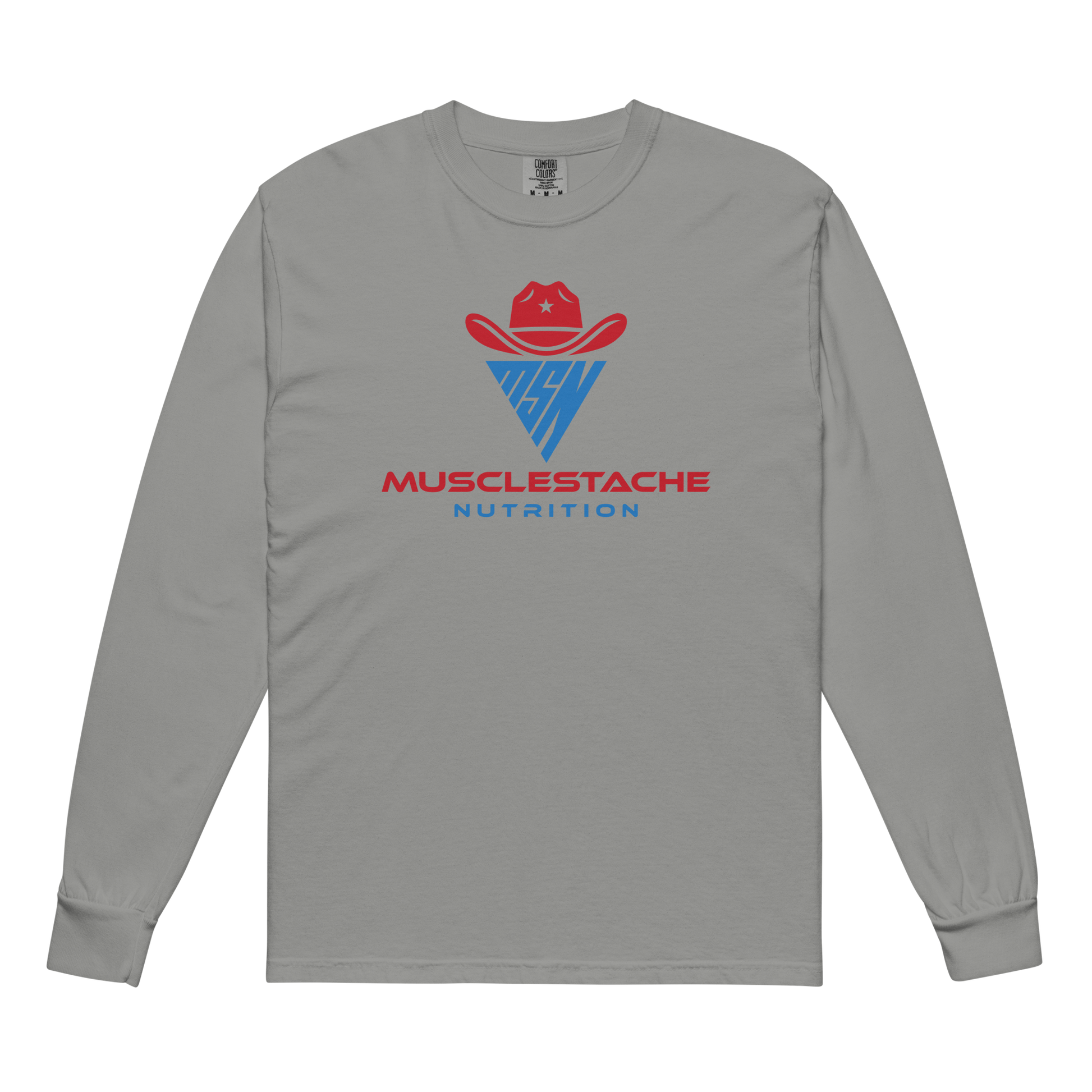 MSN Heavyweight Long Sleeve Shirt - Musclestache Nutrition