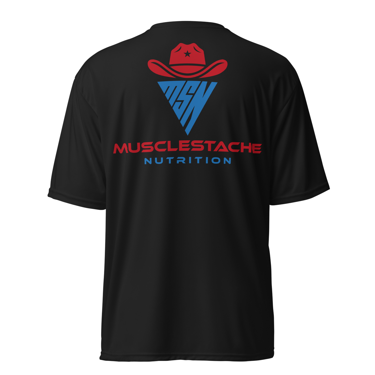Musclestache Nutrition Romans 8:31 Running Shirt - Musclestache Nutrition