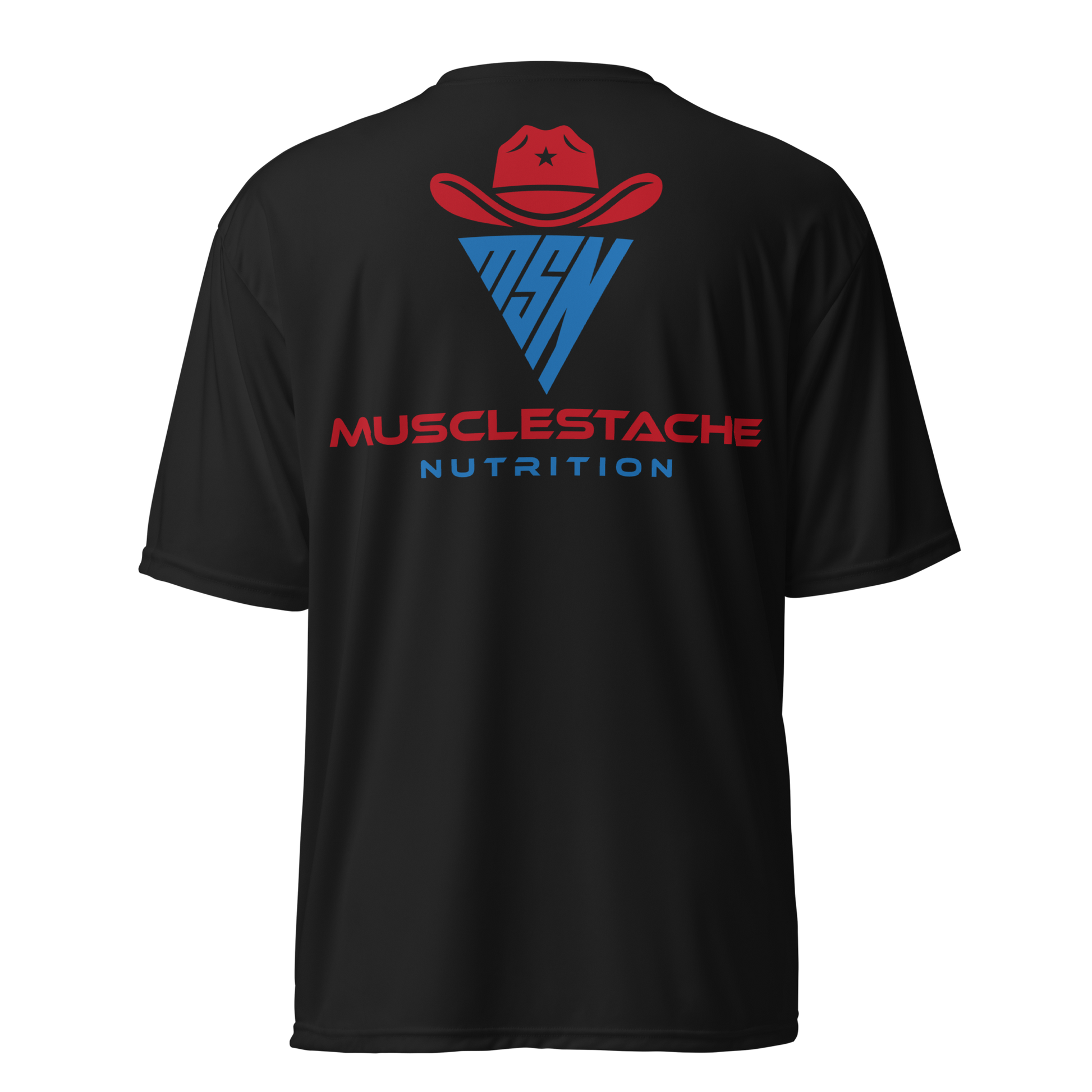 Musclestache Nutrition Romans 8:31 Running Shirt - Musclestache Nutrition