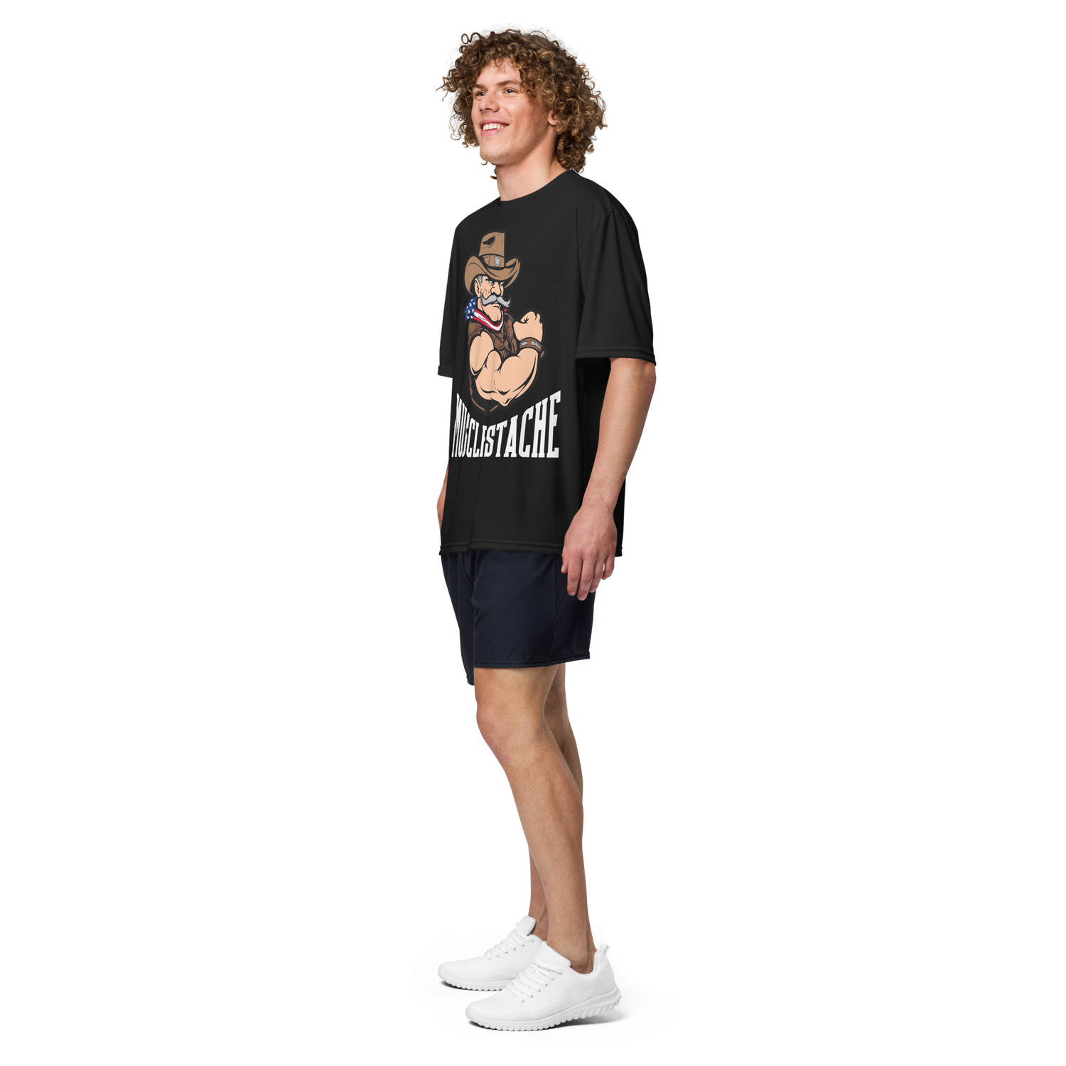 Musclestache Nutrition OG Moisture-Wicking Running Shirt - Musclestache Nutrition
