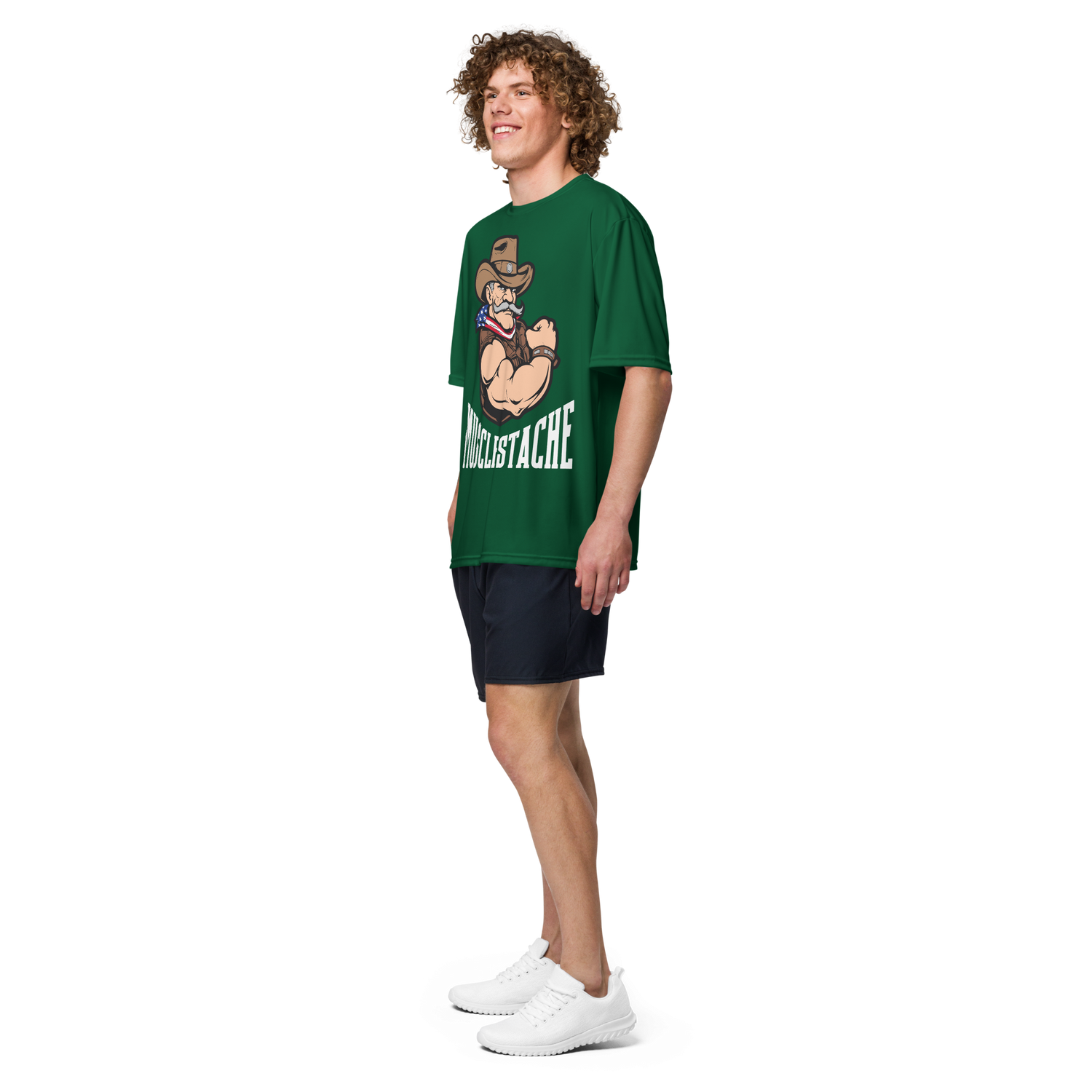 Musclestache Nutrition OG Moisture-Wicking Running Shirt - Musclestache Nutrition