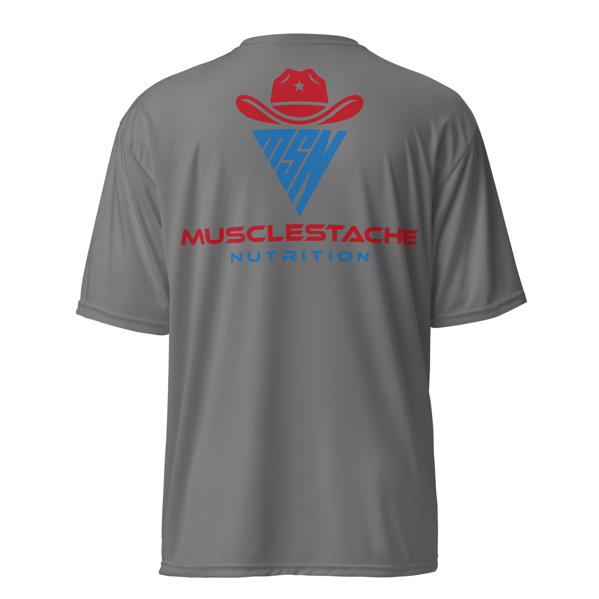 Musclestache Nutrition Romans 8:31 Running Shirt - Musclestache Nutrition