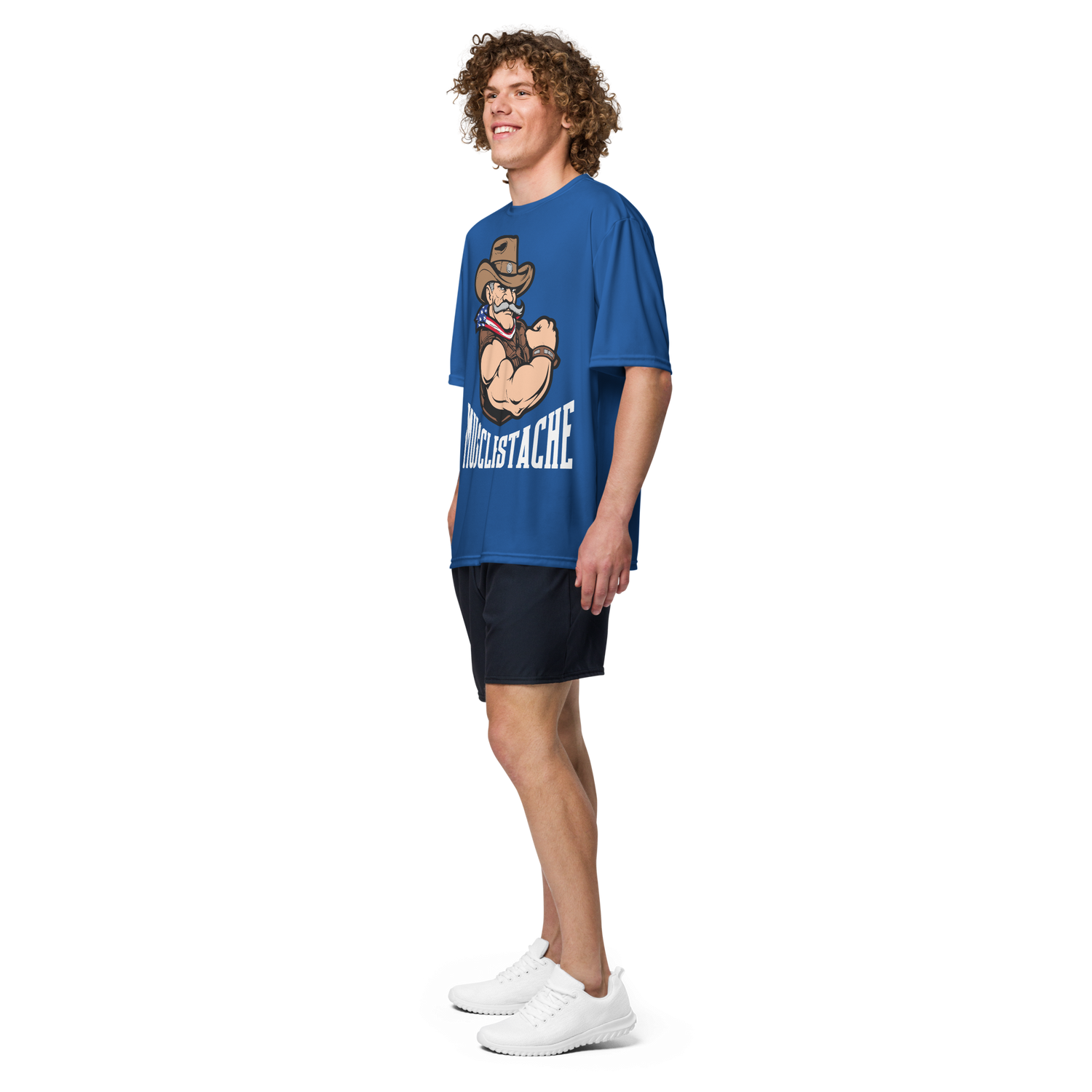 Musclestache Nutrition OG Moisture-Wicking Running Shirt - Musclestache Nutrition