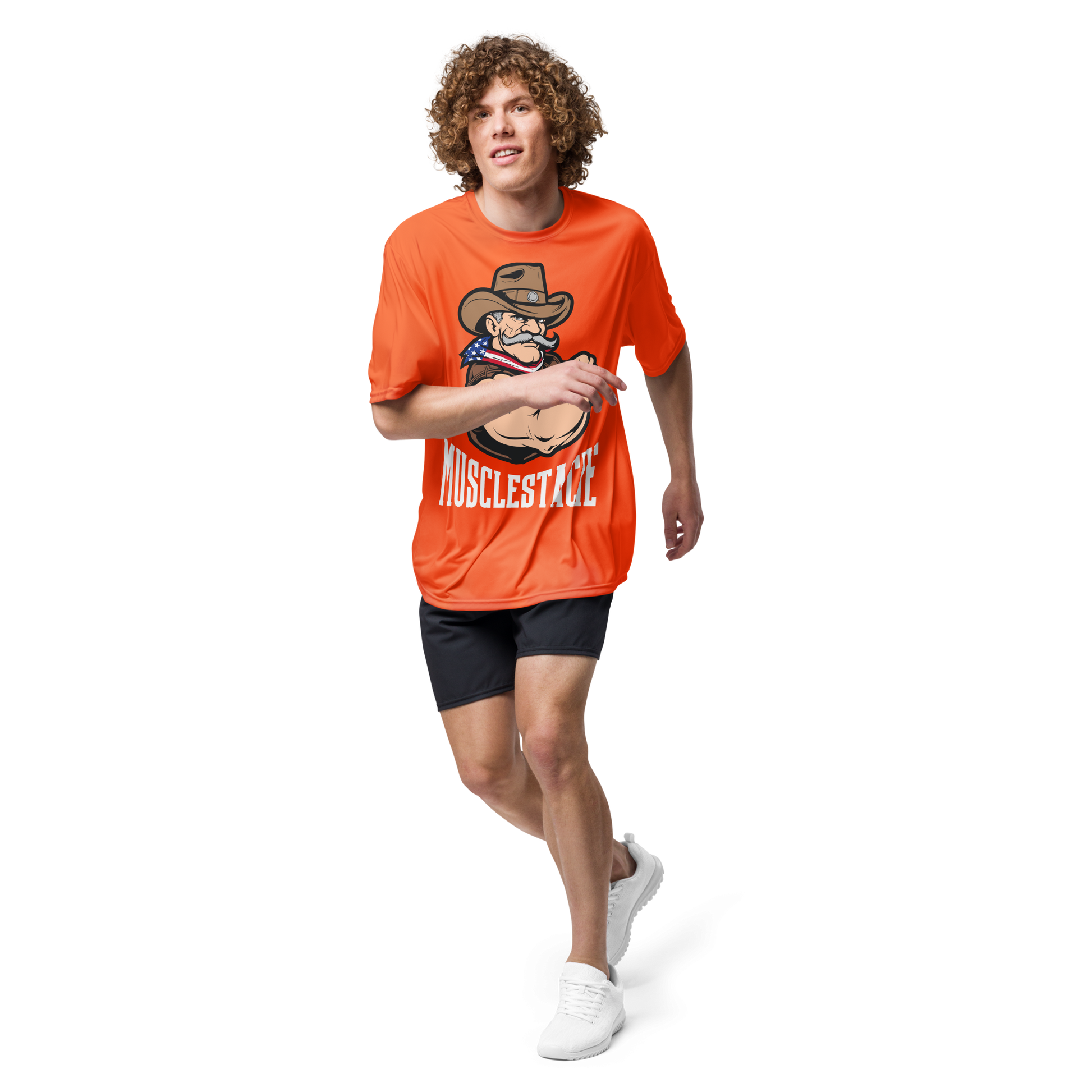 Musclestache Nutrition OG Moisture-Wicking Running Shirt - Musclestache Nutrition