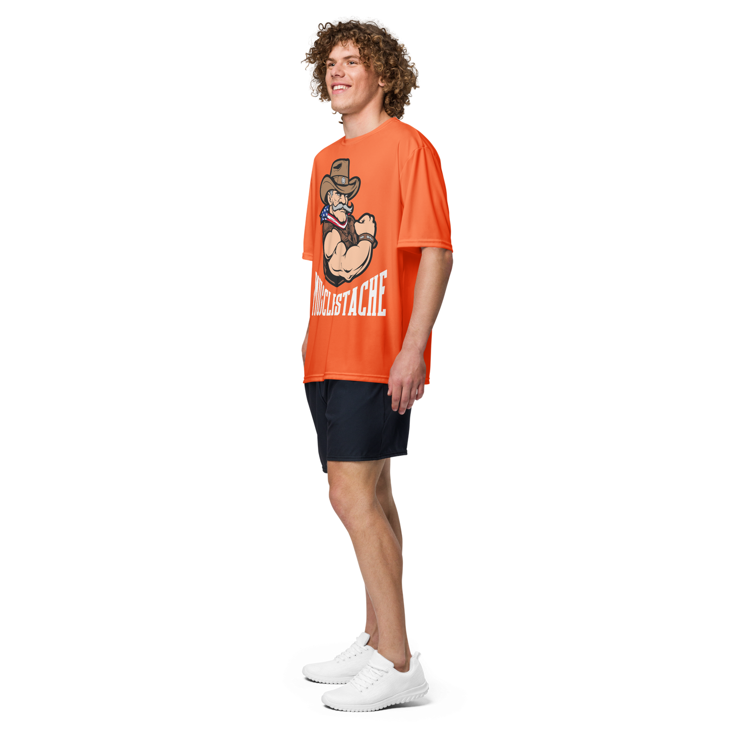Musclestache Nutrition OG Moisture-Wicking Running Shirt - Musclestache Nutrition