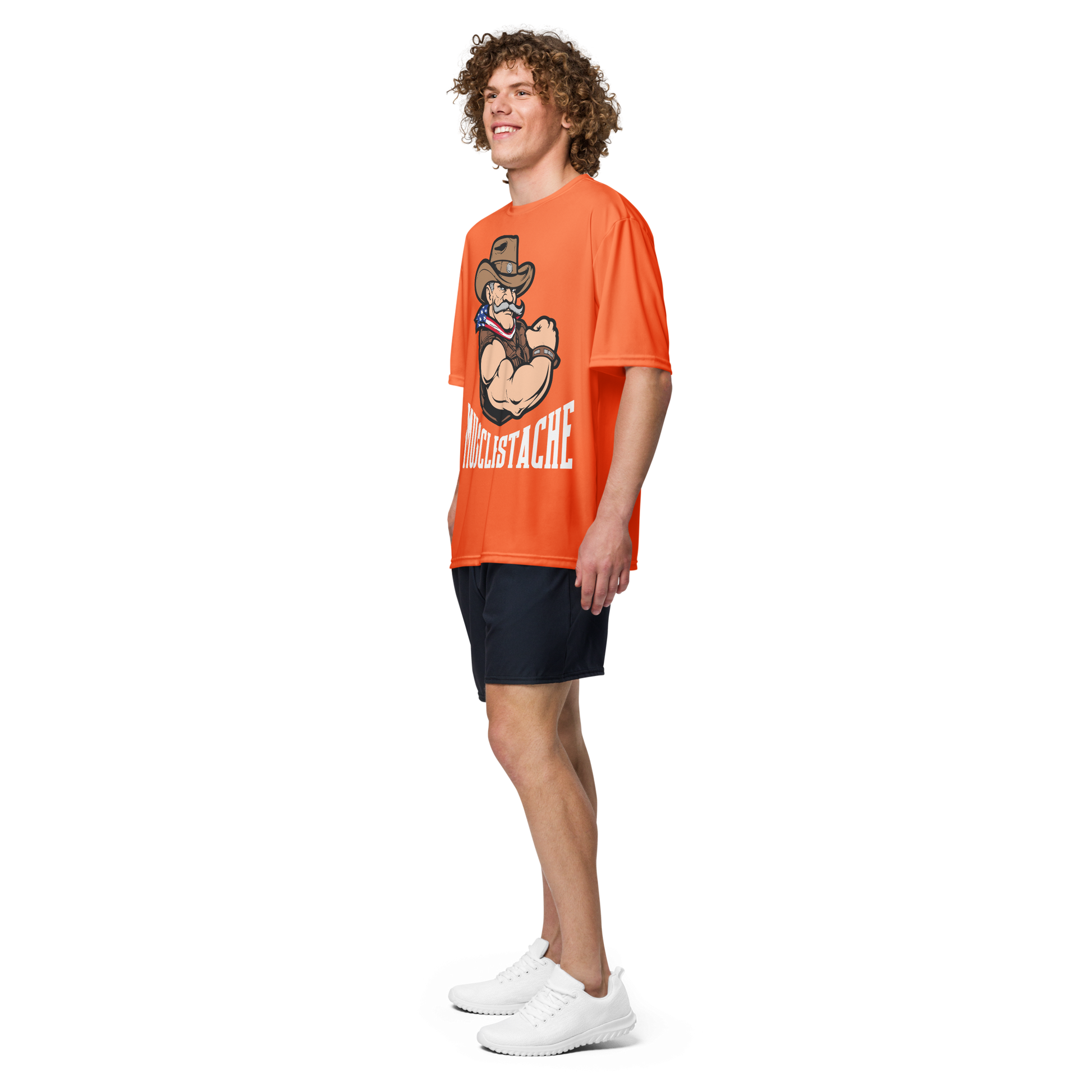 Musclestache Nutrition OG Moisture-Wicking Running Shirt - Musclestache Nutrition
