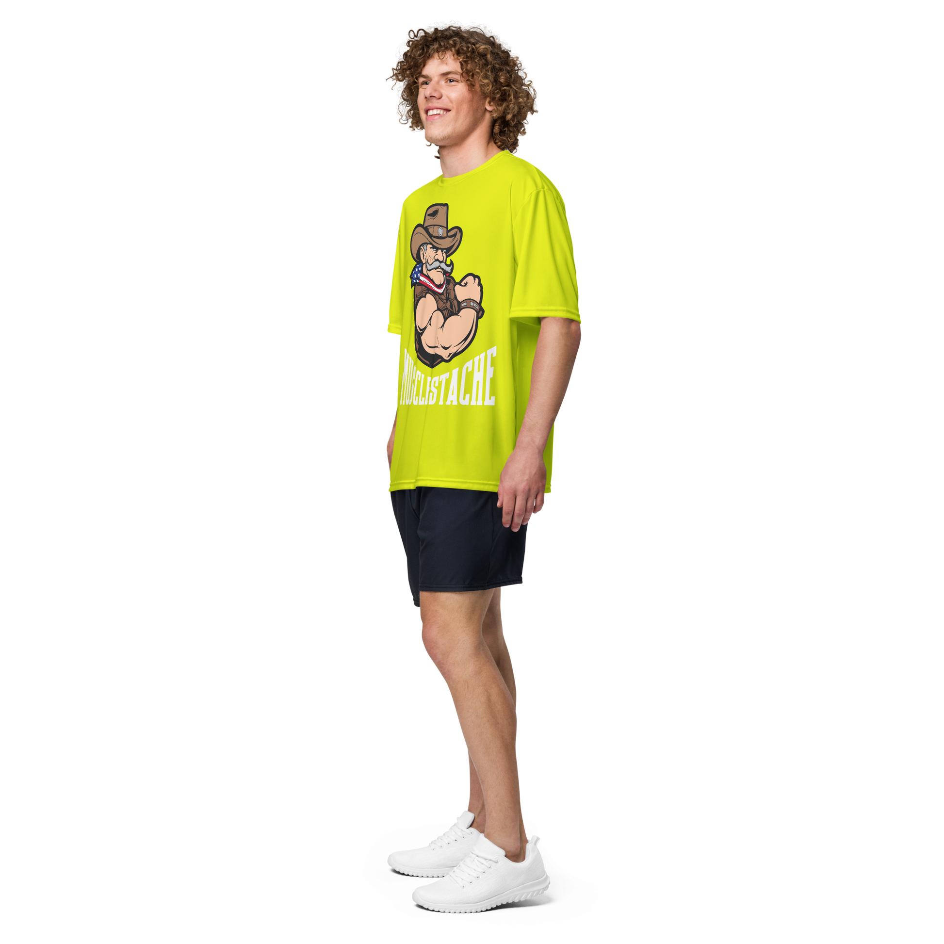 Musclestache Nutrition OG Moisture-Wicking Running Shirt - Musclestache Nutrition