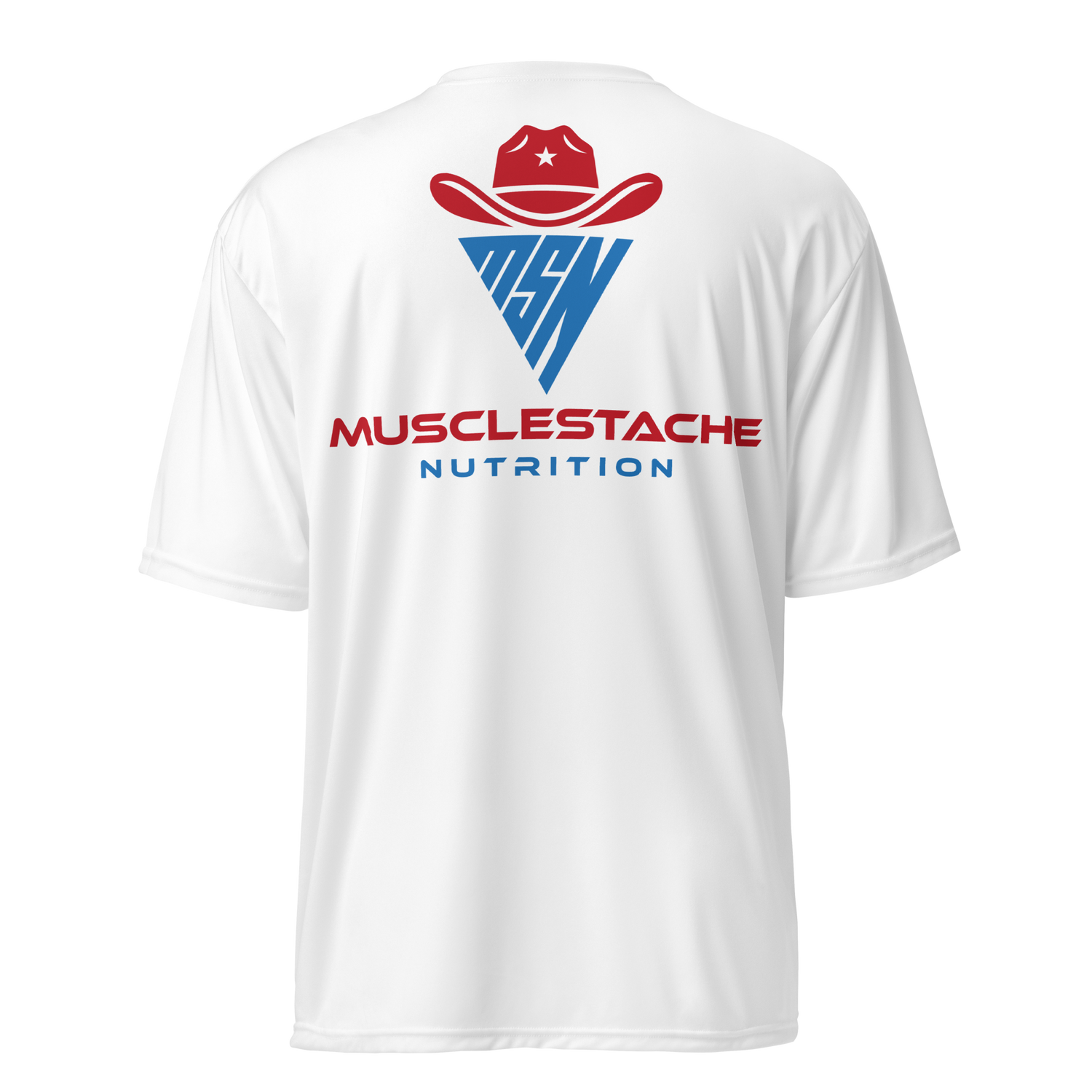 Musclestache Nutrition Romans 8:31 Running Shirt - Musclestache Nutrition