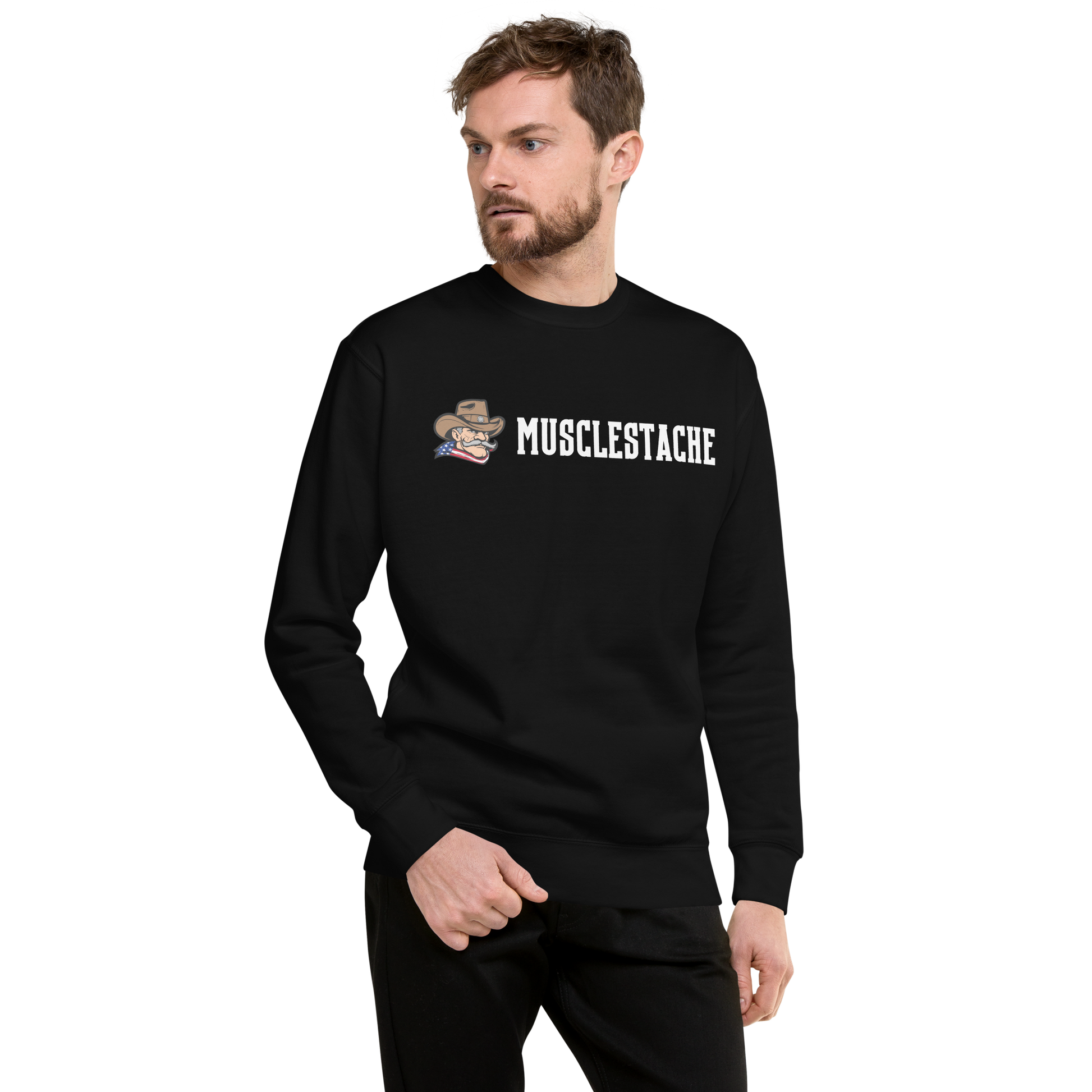 Musclestache Nutrition OG Premium Sweatshirt - Musclestache Nutrition