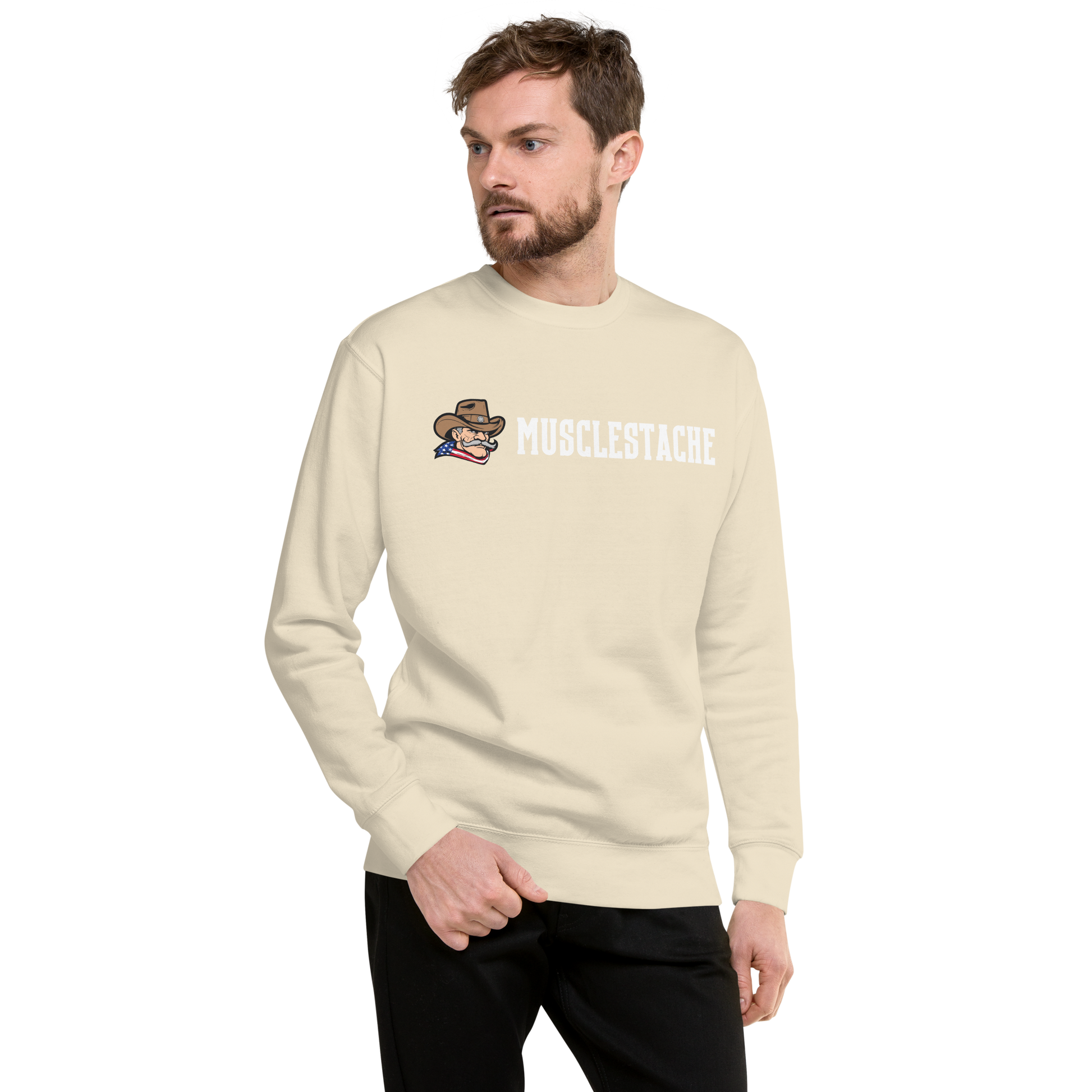 Musclestache Nutrition OG Premium Sweatshirt - Musclestache Nutrition