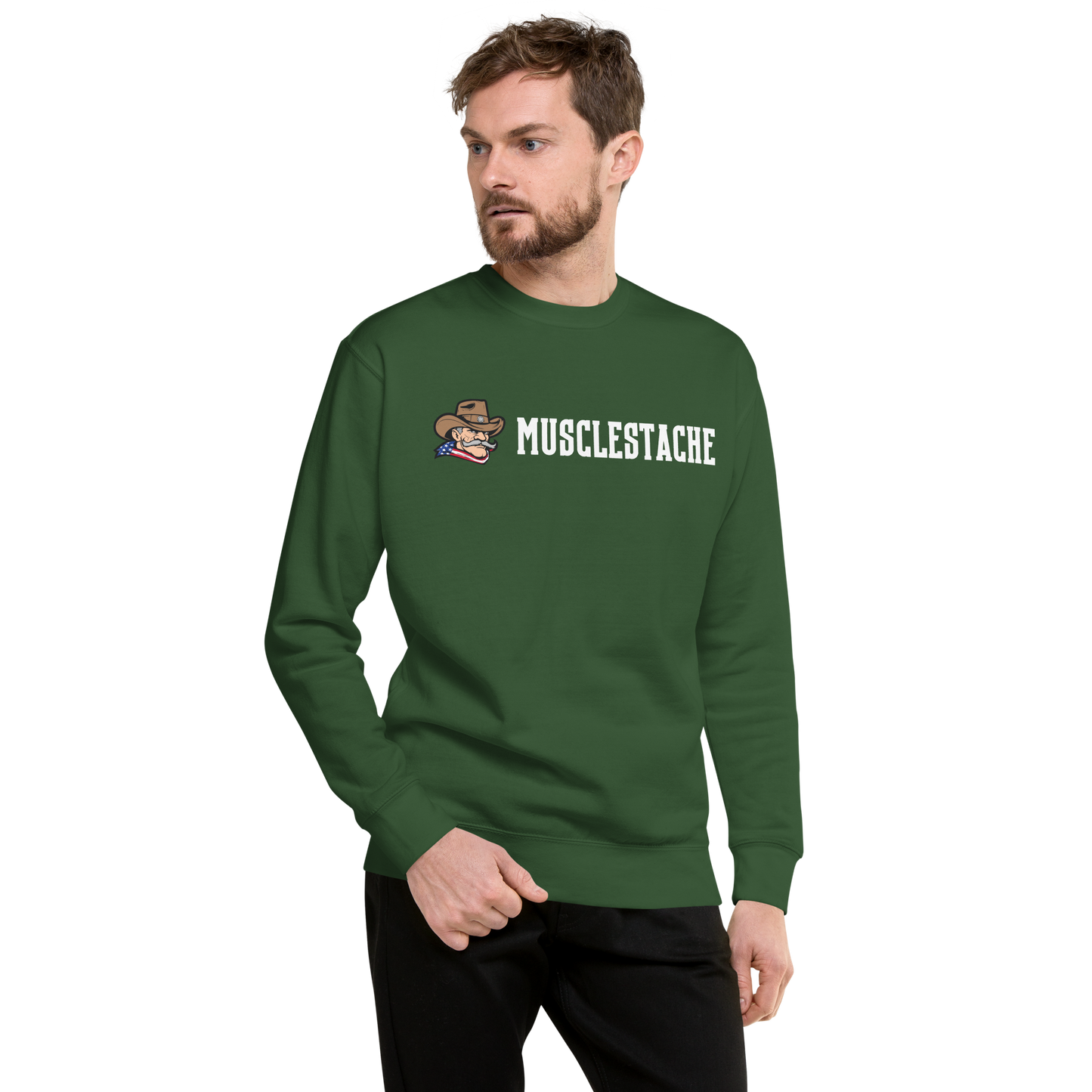Musclestache Nutrition OG Premium Sweatshirt - Musclestache Nutrition