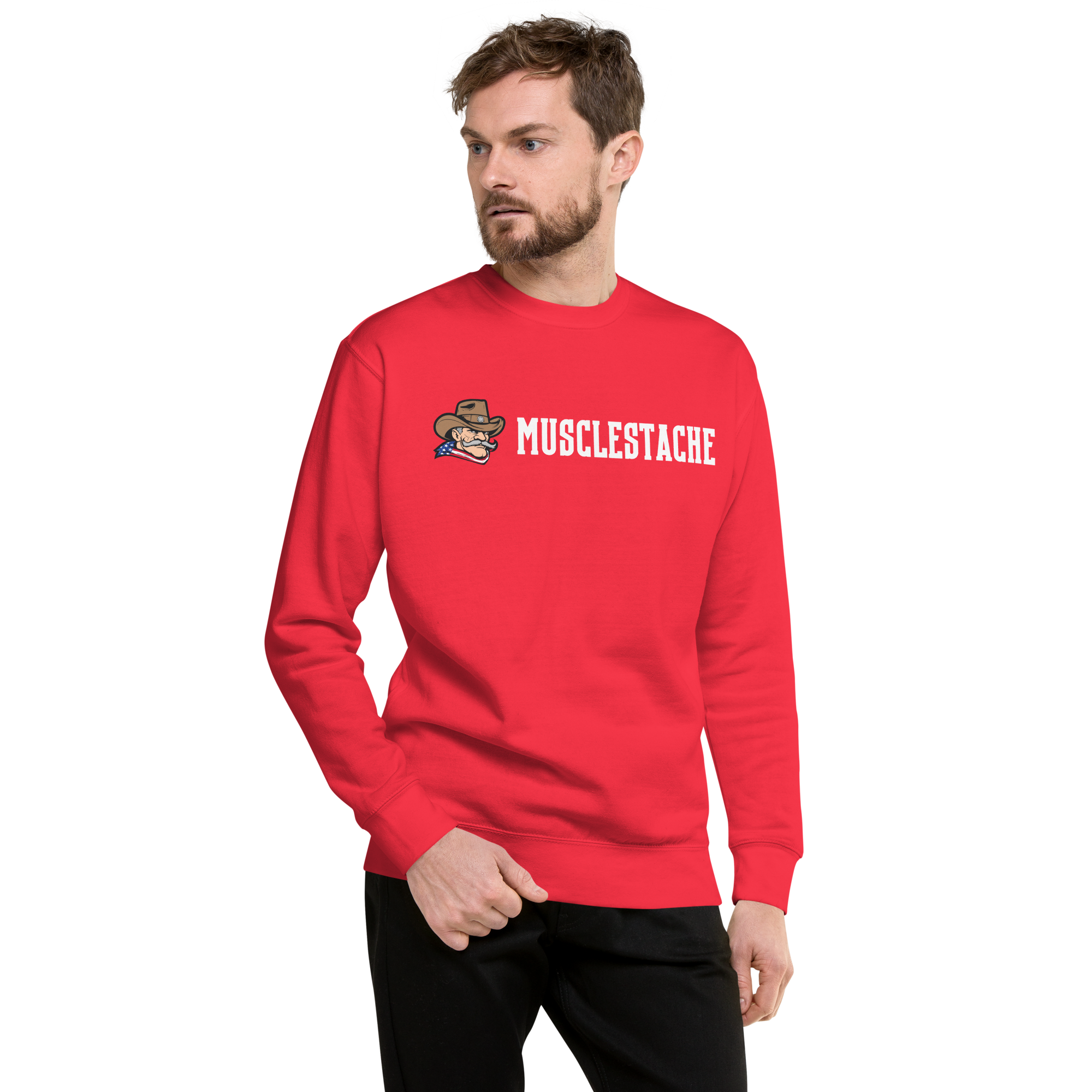 Musclestache Nutrition OG Premium Sweatshirt - Musclestache Nutrition
