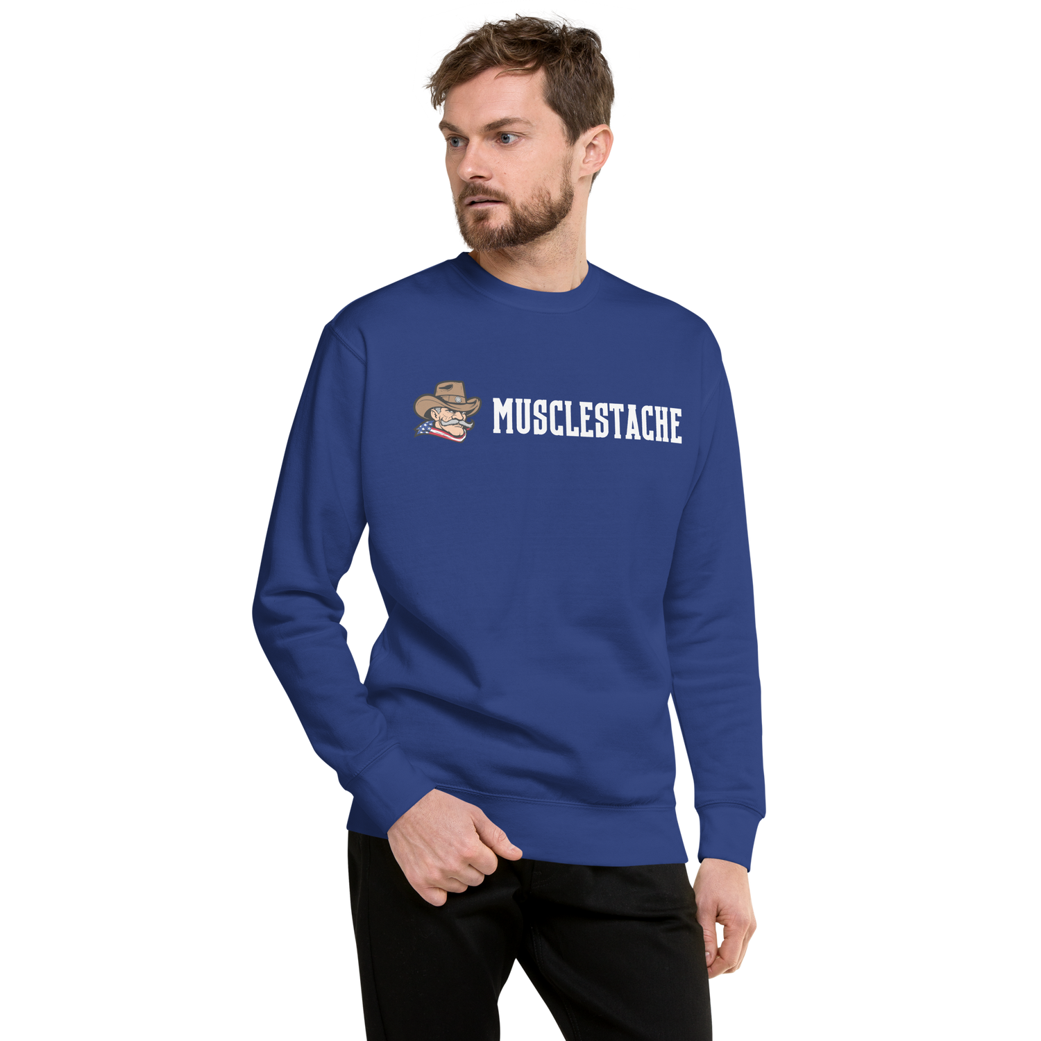 Musclestache Nutrition OG Premium Sweatshirt - Musclestache Nutrition