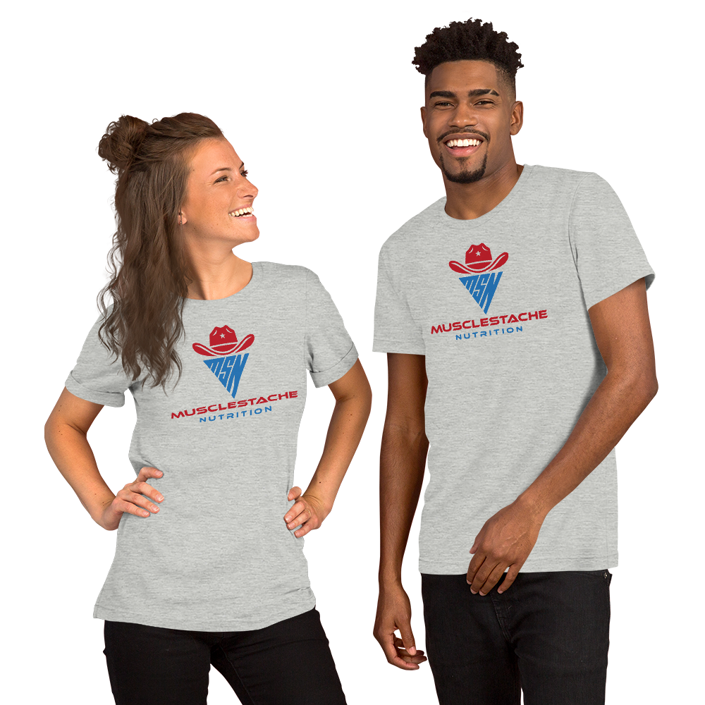 MSN Unisex Logo T-Shirt - Musclestache Nutrition