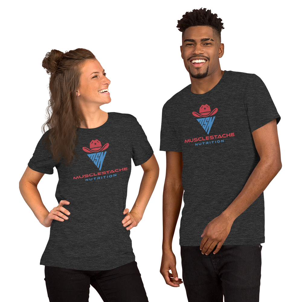 MSN Unisex Logo T-Shirt - Musclestache Nutrition
