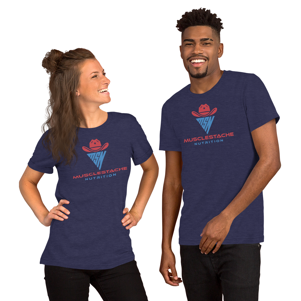 MSN Unisex Logo T-Shirt - Musclestache Nutrition