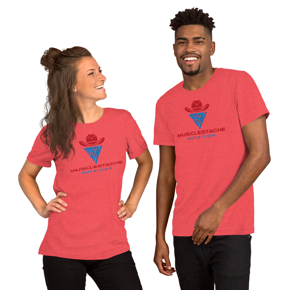 MSN Unisex Logo T-Shirt - Musclestache Nutrition