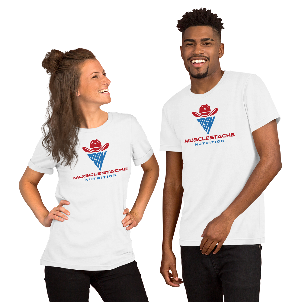 MSN Unisex Logo T-Shirt - Musclestache Nutrition